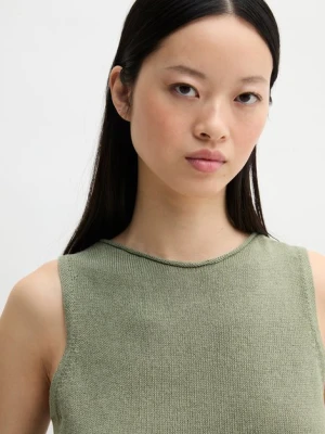 Sweter bez rękawów regularny Marc O'Polo