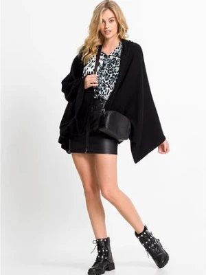 Sweter bez zapięcia oversize bonprix