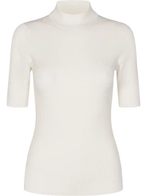 NÜMPH Sweter "Bia" w kolorze białym rozmiar: XXL