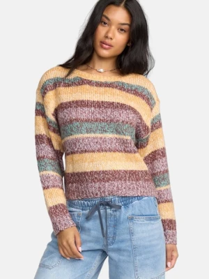 Sweter Billabong brązowy