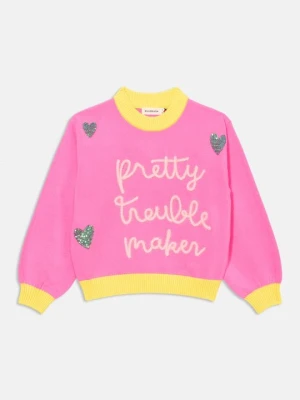 Sweter Billieblush różowy