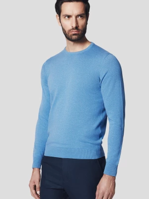Sweter Błękitny Bawełniany Simen Lancerto