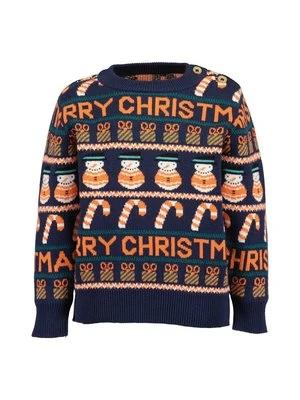 Sweter BLUE SEVEN granatowy