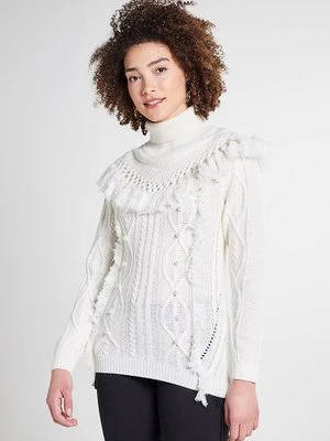 Sweter Blugirl Blumarine mleczny