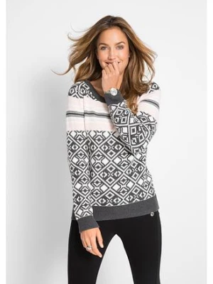 Sweter BonPrix szary