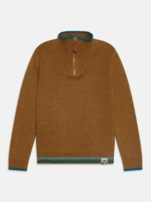 Sweter Bonton brązowy