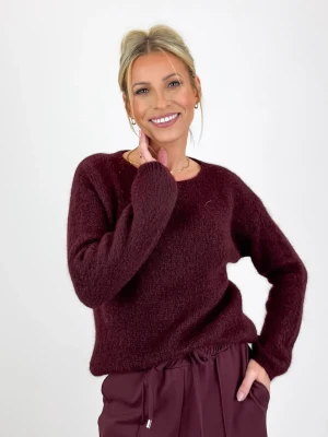Sweter Bordowy Casaco UNI ClothStore