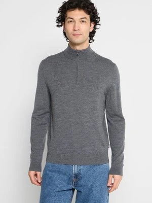 Sweter Boss szary