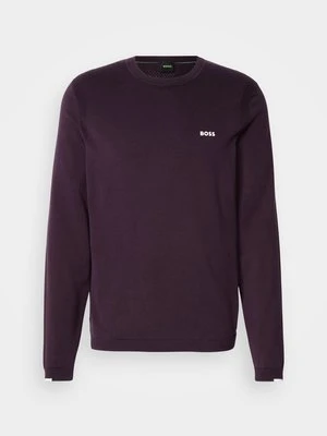 Sweter Boss fioletowy