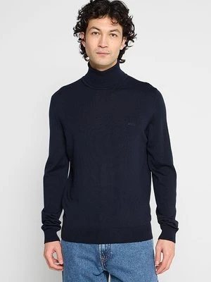 Sweter Boss granatowy