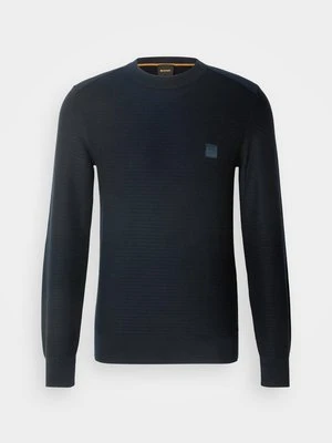 Sweter Boss granatowy