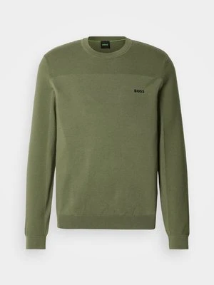 Sweter Boss beżowy