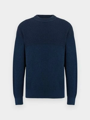 Sweter Boss granatowy