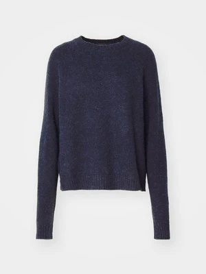 Sweter Boss granatowy