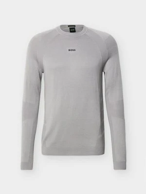 Sweter Boss szary