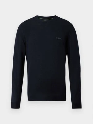 Sweter Boss granatowy