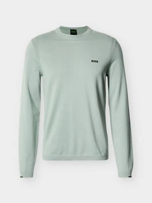 Sweter Boss jasnozielony