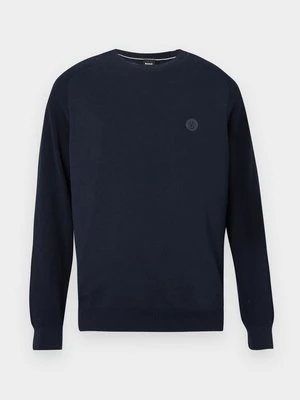 Sweter Boss granatowy