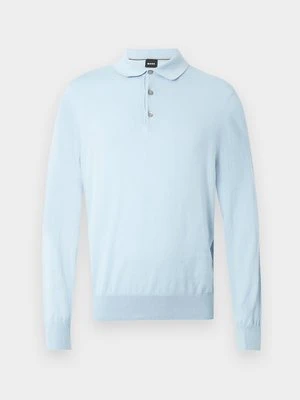 Sweter Boss jasnoniebieski