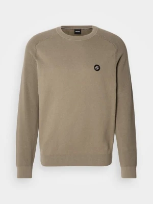 Sweter Boss brązowy