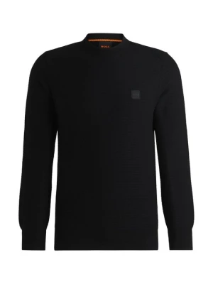 Sweter Boss czarny