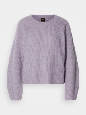Sweter Boss fioletowy