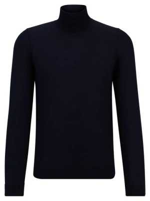 Sweter Boss granatowy