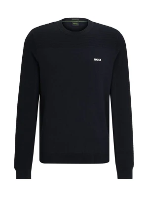 Sweter Boss granatowy