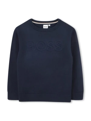 Sweter Boss niebieski