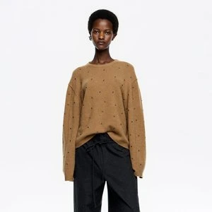 Sweter boxy nity camel BIMBA Y LOLA