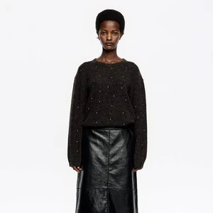 Sweter boxy nity ciemnoszary BIMBA Y LOLA