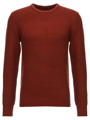 Sweter Brave Soul ciemnoczerwony