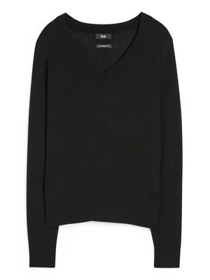Sweter C&A metaliczna czerń