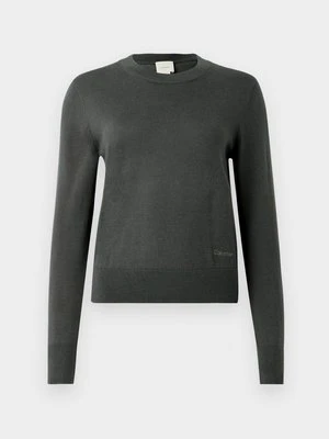 Sweter Calvin Klein szary