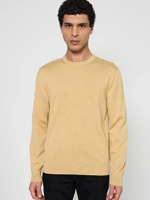 Sweter Calvin Klein złoty