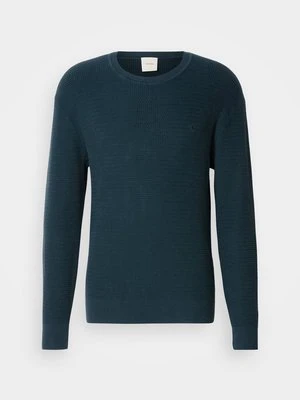 Sweter Calvin Klein ciemnozielony