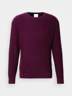 Sweter Calvin Klein fioletowy