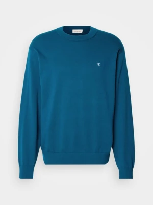 Sweter Calvin Klein Jeans granatowy