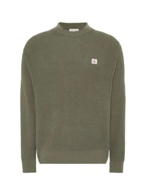 Sweter Calvin Klein Jeans zielony