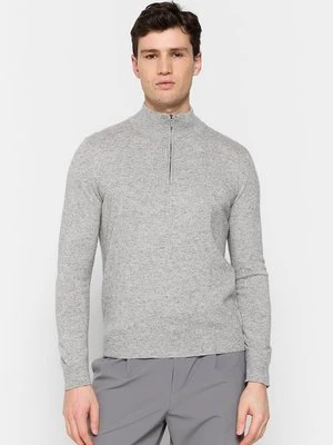 Sweter Camicissima jasnoszary