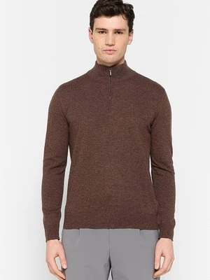 Sweter Camicissima brązowy