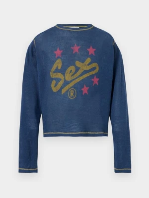 Sweter Carne Bollente niebieski