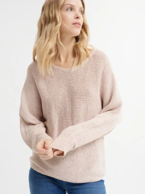 Sweter casual w beżowym kolorze Greenpoint