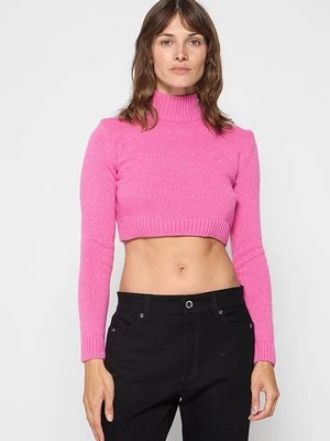 Sweter Chiara Ferragni liliowy