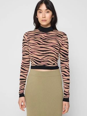 Sweter Chiara Ferragni jasnobrązowy