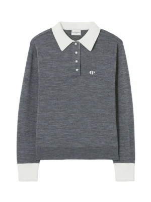 Sweter CLAUDIE PIERLOT antracytowy