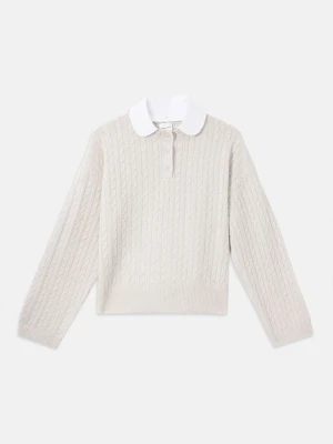 Sweter CLAUDIE PIERLOT beżowy