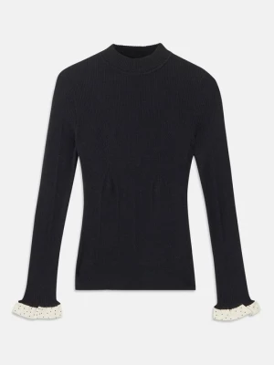 Sweter CLAUDIE PIERLOT czarny