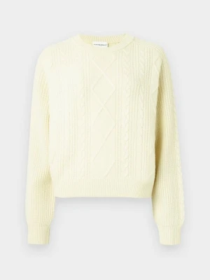 Sweter CLAUDIE PIERLOT jasnożółty