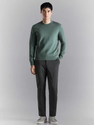 Zdjęcie produktu Sweter comfort stretch ciemnozielony - Mężczyzna - - MANGO MAN